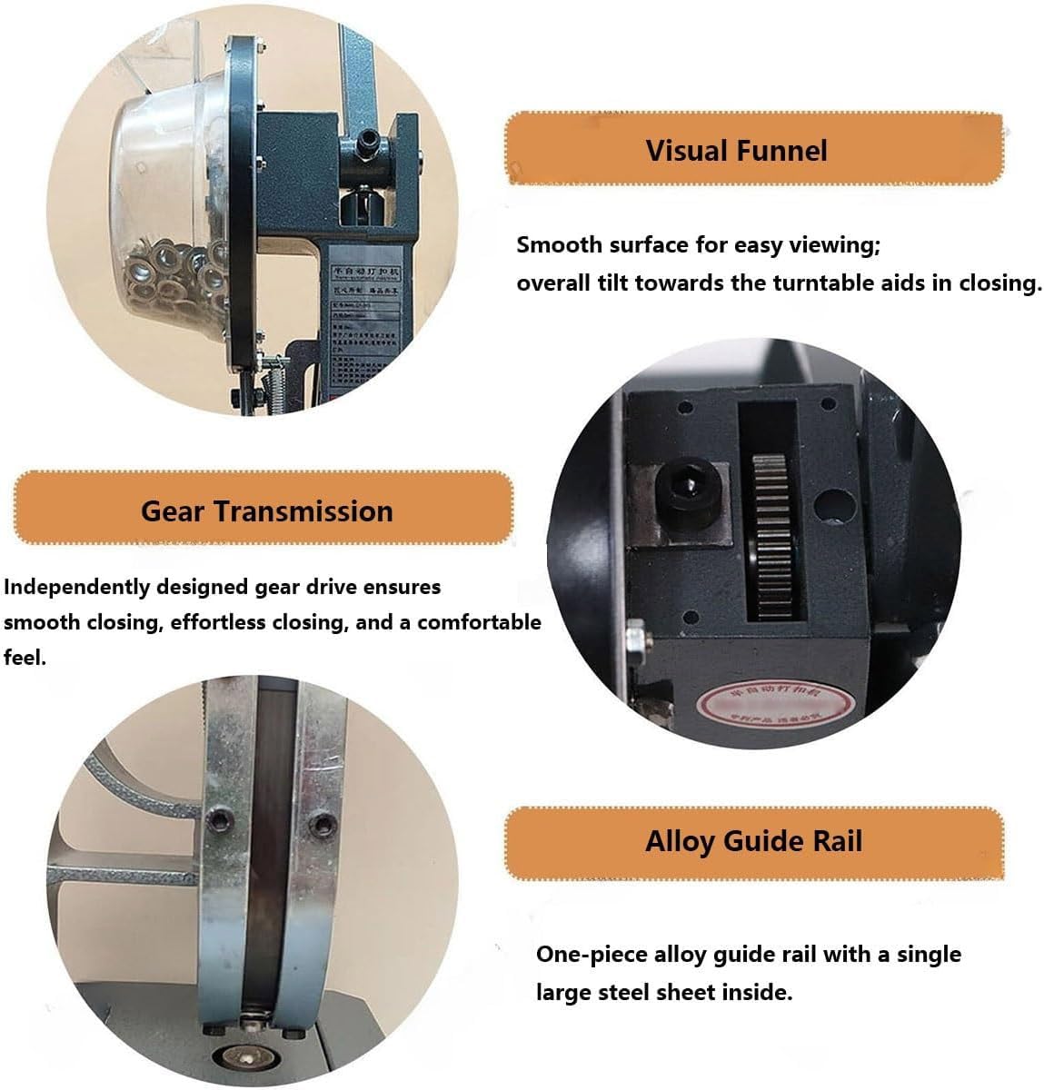 Kit per occhielli con 1000 occhielli – Setter occhielli portatile per progetti fai da te, striscioni, pelle, teloni, facile da usare e durevole, compatibilità 10/12 mm