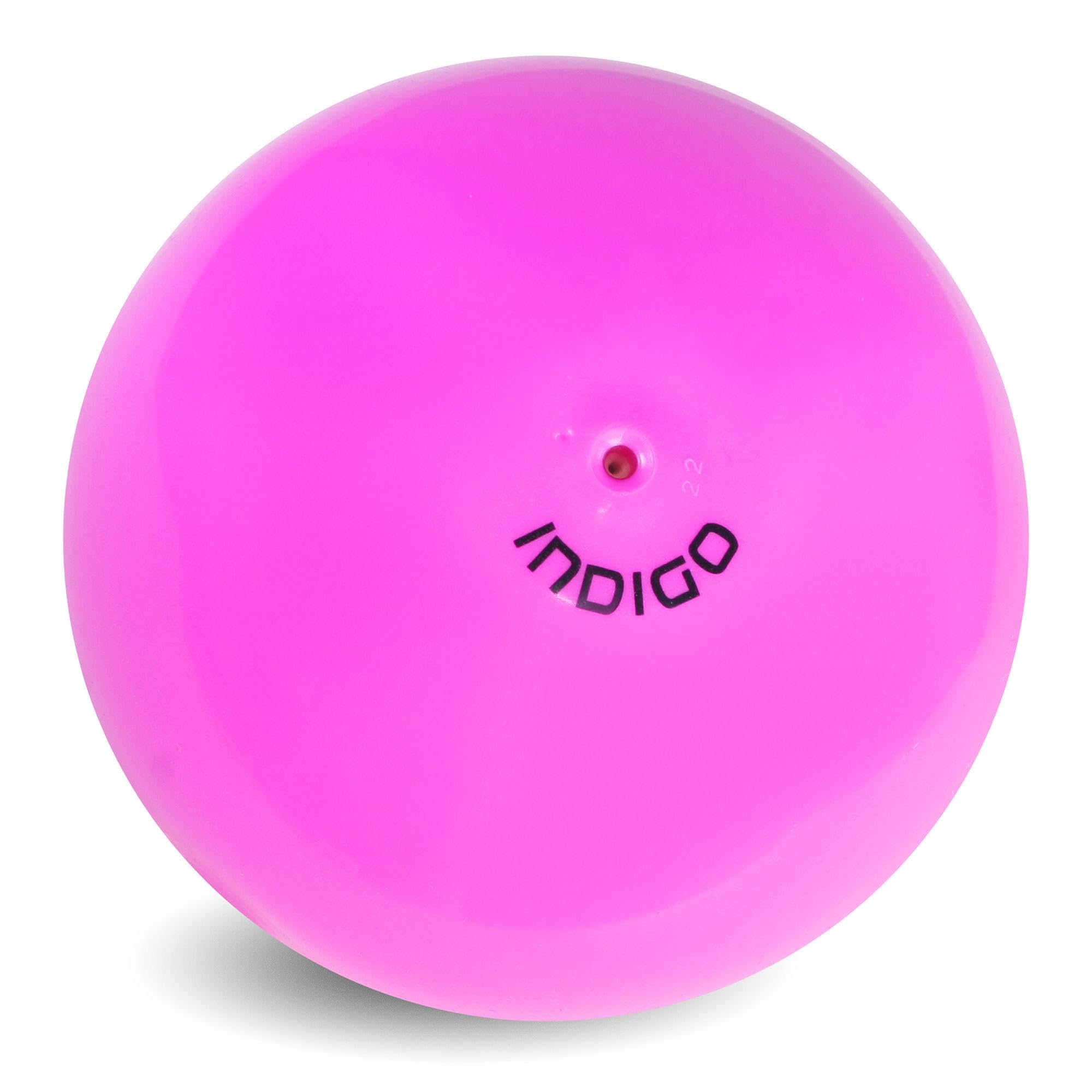 DRUNA Pelota de Gimnasia Rítmica de PVC 17 cm 350 gr, Aparto de Gimnasia, Pelota de Ejercicio