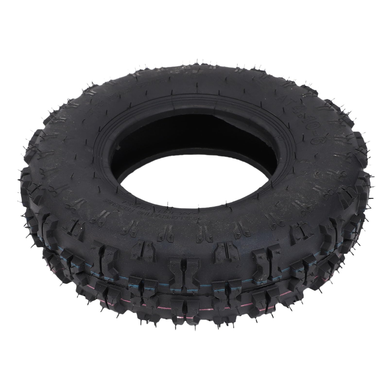 JTLB Hohe Stärke 4.10-6 Reifen und Innenrohr, Reifen und Innenrohr für ATV, Kompatibel mit Gartenwagen, Handlastwagen, Generatoren mit Schneegebläsen