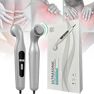 UPIKIT 3 Gears Portable Ultras-onic Therapy Machine (42℃ Overheat Protection), For Body Pain Relief Deep Muscle Massager,1...
