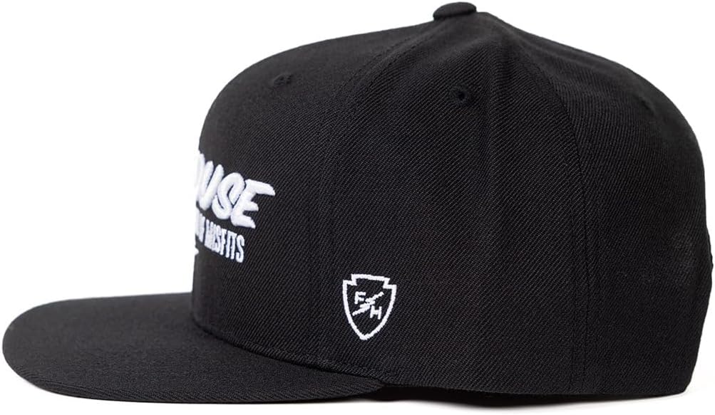 FASTHOUSE Youth Enterprise Hat (Black, One Size)