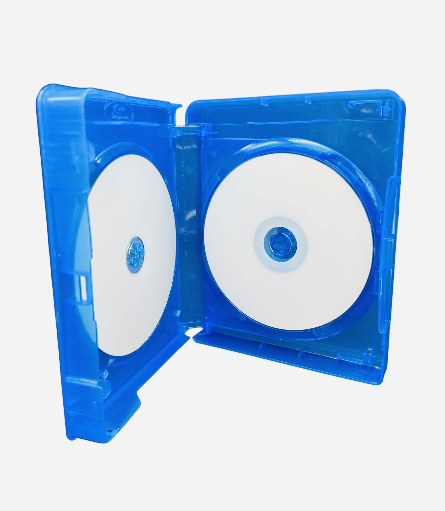 1 x Amaray 6-Disc Blu-ray Disc Case with 21mm spine and outer sleeve for artwork inlay. Has silver embossed Blu Ray Logo and contains six discs of any