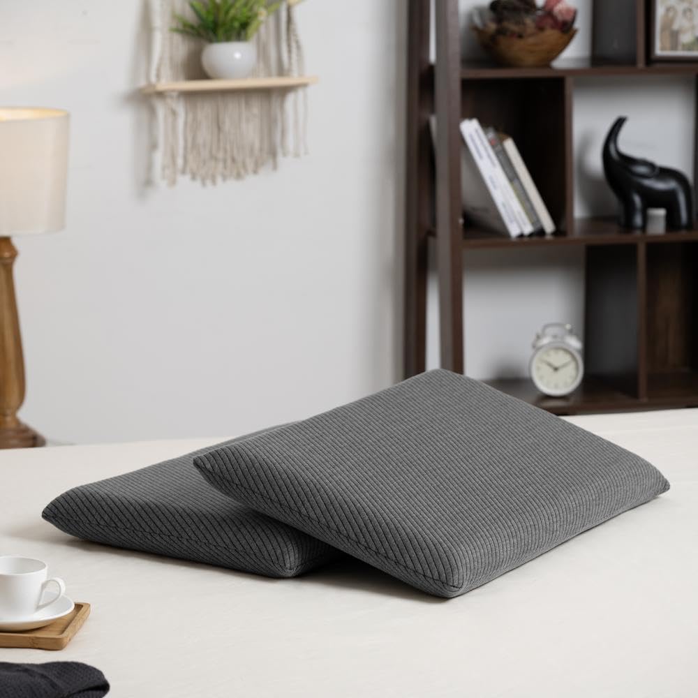 Wakefit Memory Foam Pillow Set - Neck Pain Relief -2