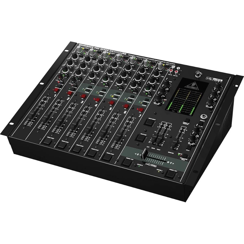 Behringer DX2000USB DJミキサー Behringer DX2000USB Professional 7-Channel DJ Mixer with