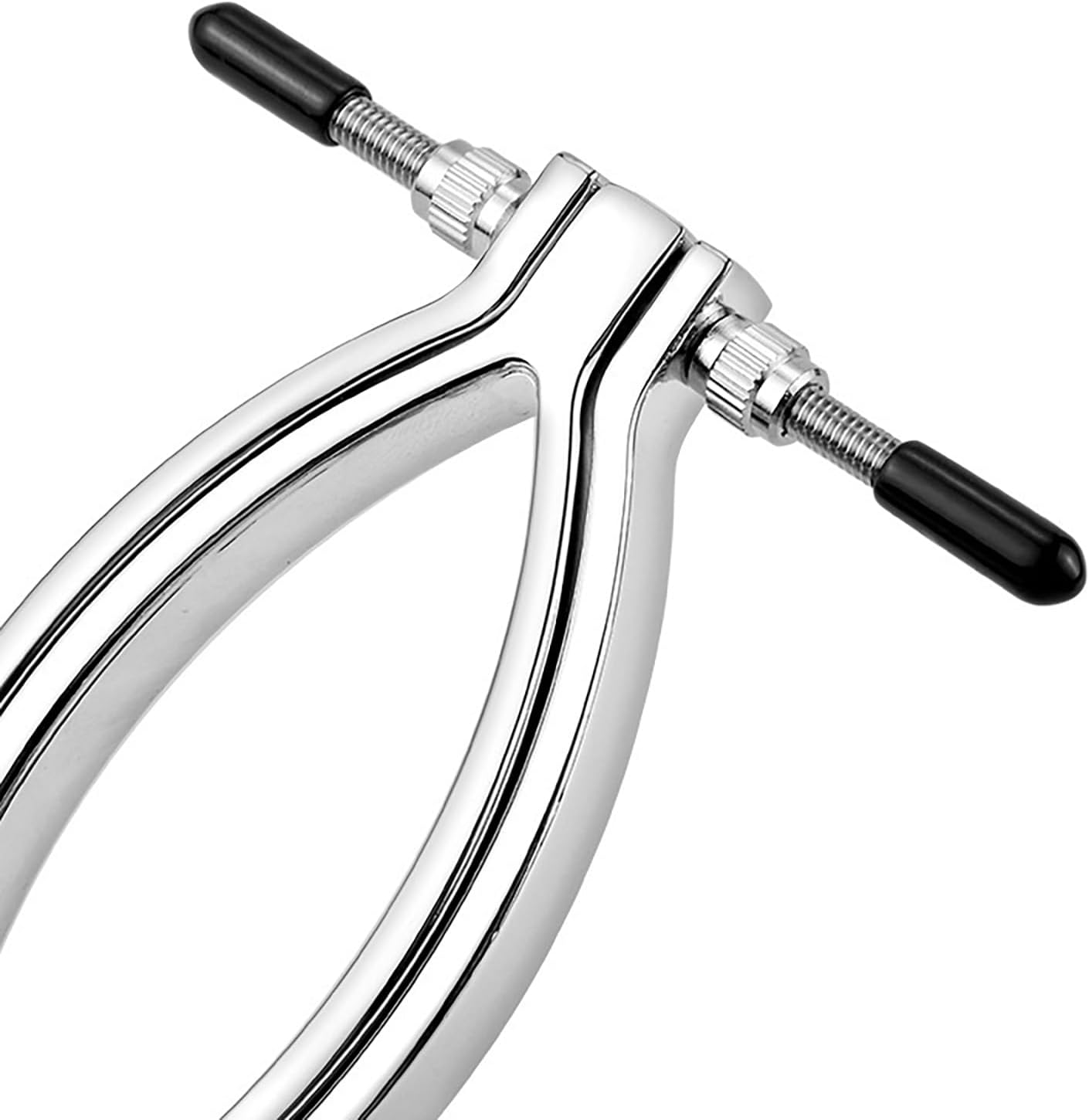 Clitoris Clamp with Tow Rope for Women,Adjustable Labia Spreader Clamps,Adult Games Clitoris Stimulator Teasing,Stainless Steel Sex Toys G-spot Massage (Labia Clamp)