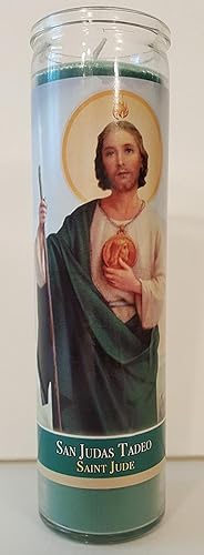 Vela verde devocional San Judas Tadeo (San Judas)