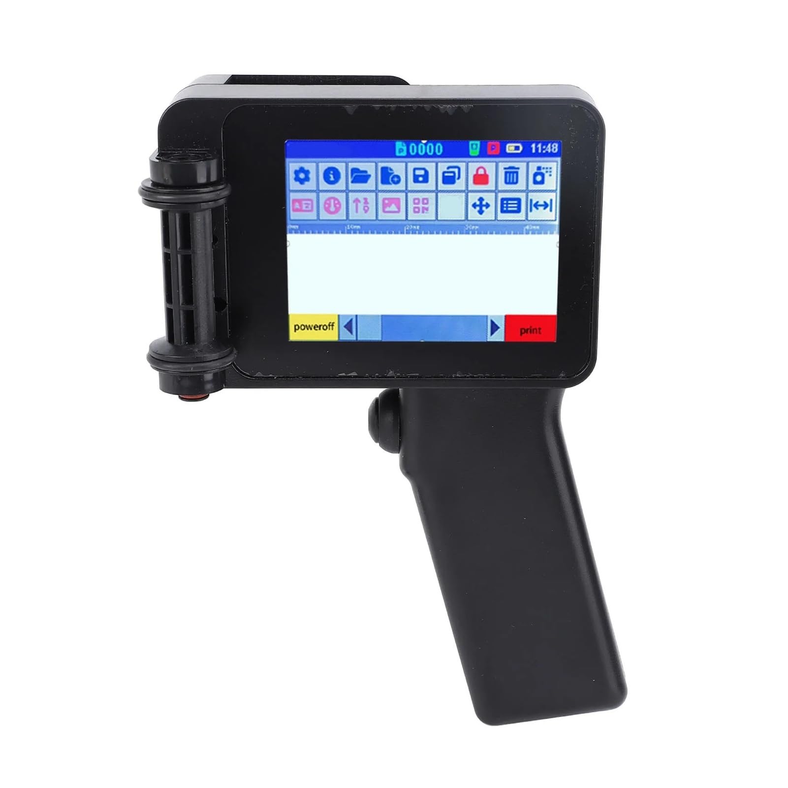 Imprimante à Jet d'encre Portable, Petite et Portable, avec écran Tactile LED HD de 4,3 Pouces, sans Cartouche de 12,7 mm, for Codes-Barres QR