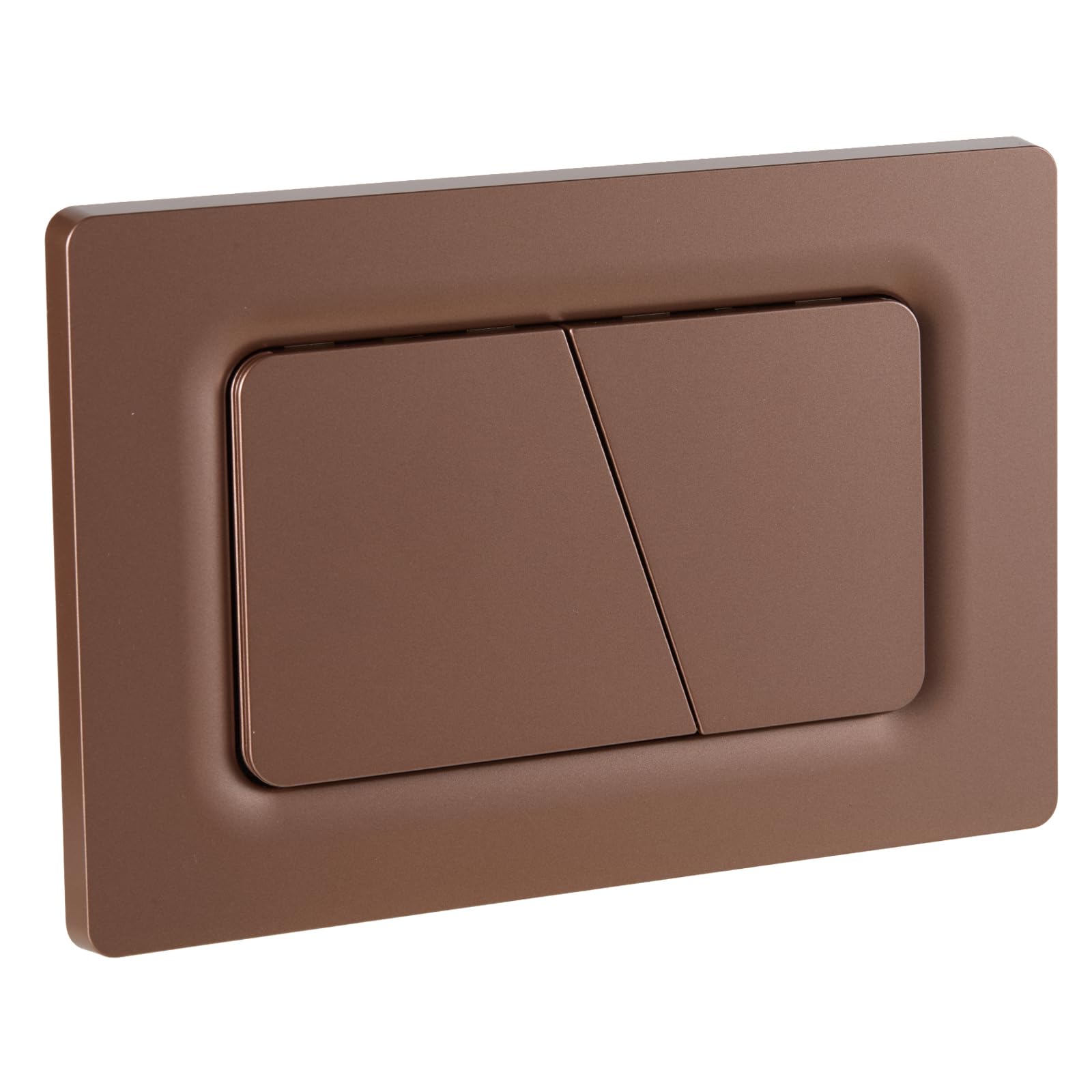 Empyreal Placca di controllo, pezzi di ricambio per cassetta di scarico, modelli precedenti Placca di controllo per Geberit Sigma01 UP320&300, Doppio scarico(Bronzo)
