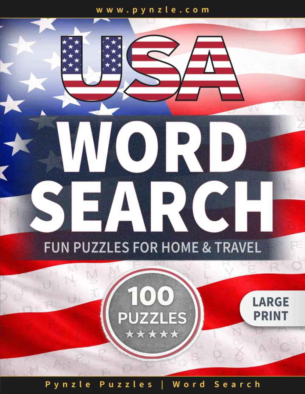 USA Word Search – Large Print: People, Places, Everyday Life — and Everything in Between: Fun Puzzles for Home & Travel (Countries Word Search)