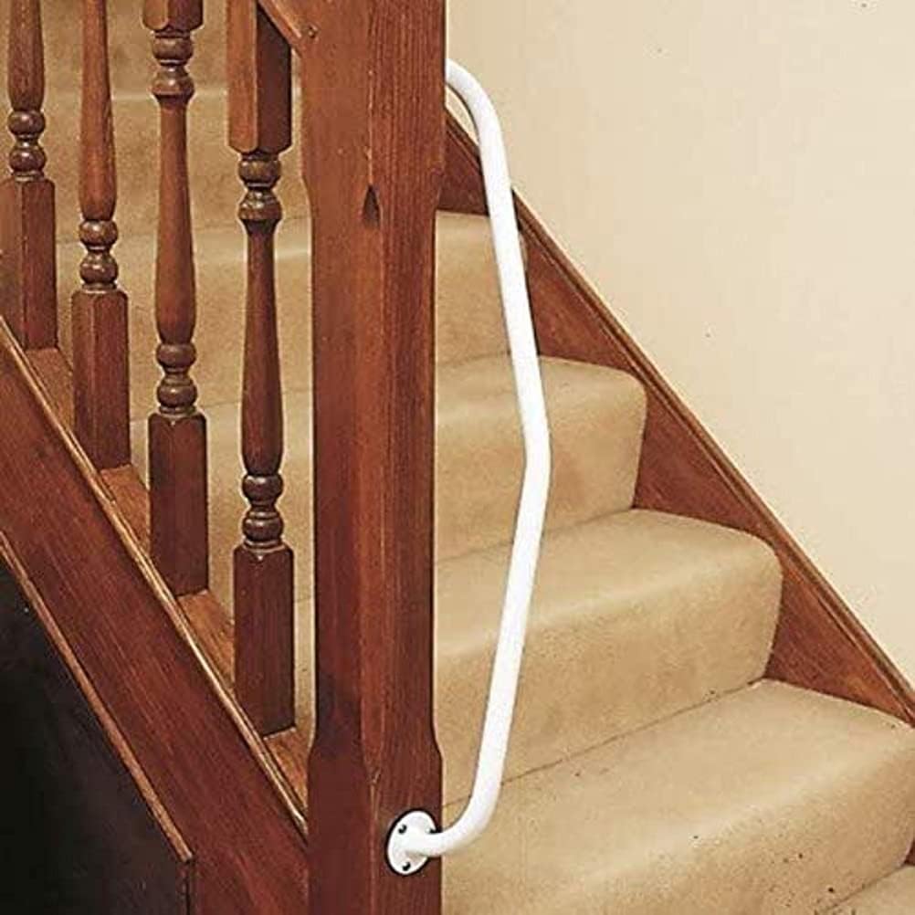 Homecraft Steel Newel Rail, Epoxy Coated Steel Grab Rail