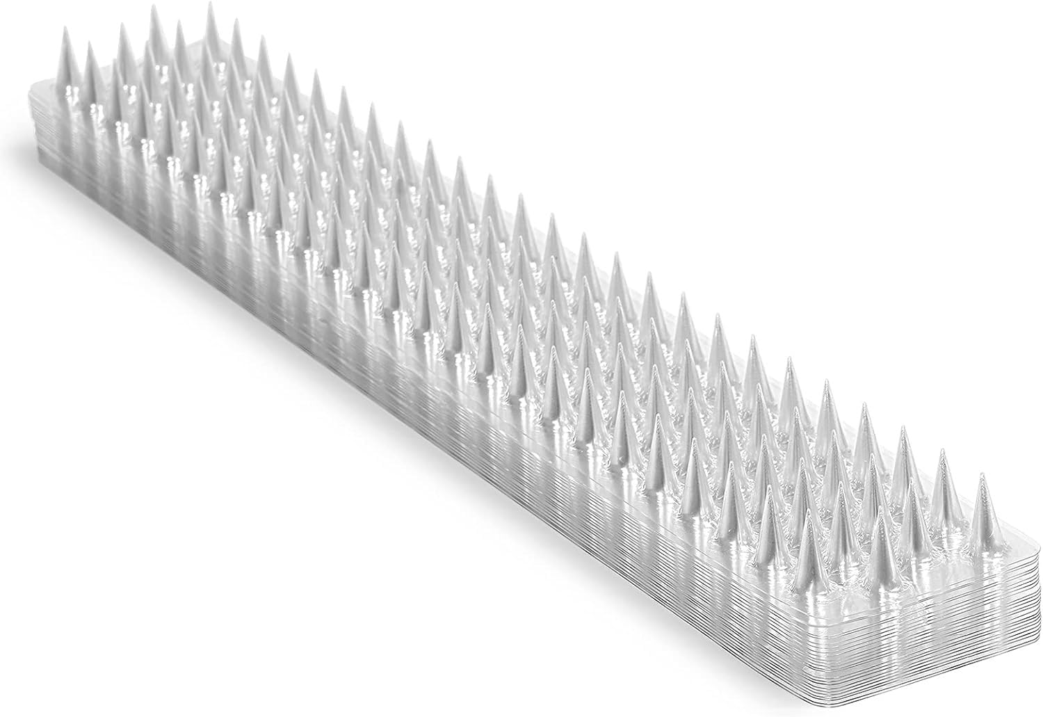 THE WHITE SHOP 10pcs Bird Deterrent Spikes Outdoor for Pigeons and Other Small Birds Squirrel Cat Raccoon Spikes for Outside (Color : WHITE)