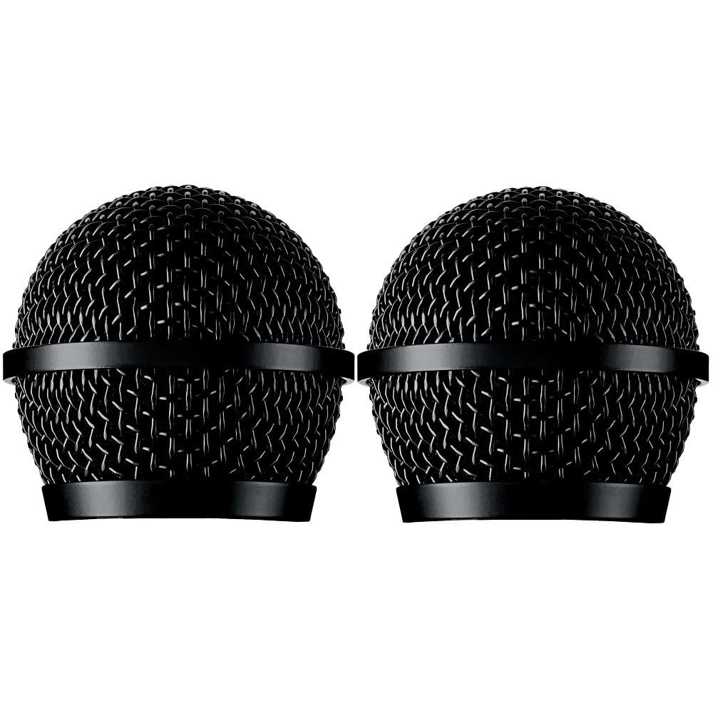YIBEICO Ersatz-Akkudeckel Für Shure BLX2/SM58/Beta58/PG58 – 2 Stück, Robustes ABS, Einfache Montage
