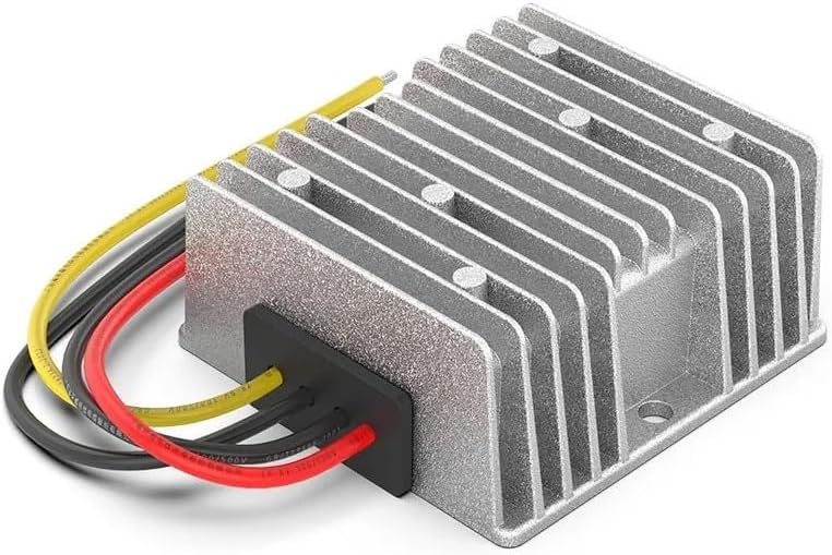 Car 10-36V to 12V13.8V/15V/19V20V/24V Voltage Regulator DC to DC Buck-Boost Power Supply Regulator Module 5A-30A(Output5A,10-36V-12V)