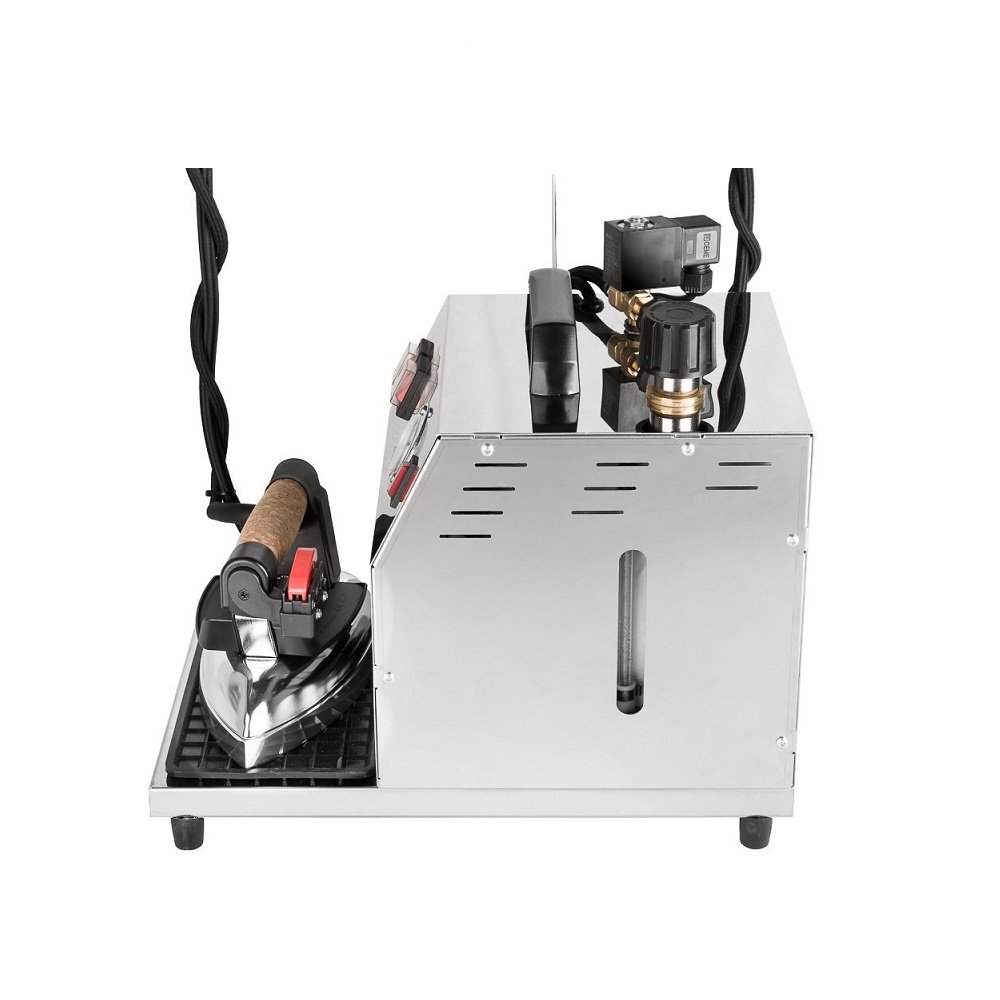 EOLO Ferro a Caldaia GV03 INOX Plus Stiro Professionale con Paravapore Caldaia in Rame a Risparmio Energetico Resistenza Esterna Anticalcare Corazza Acciaio Inox A++ Garanzia 5 Anni Made in Italy