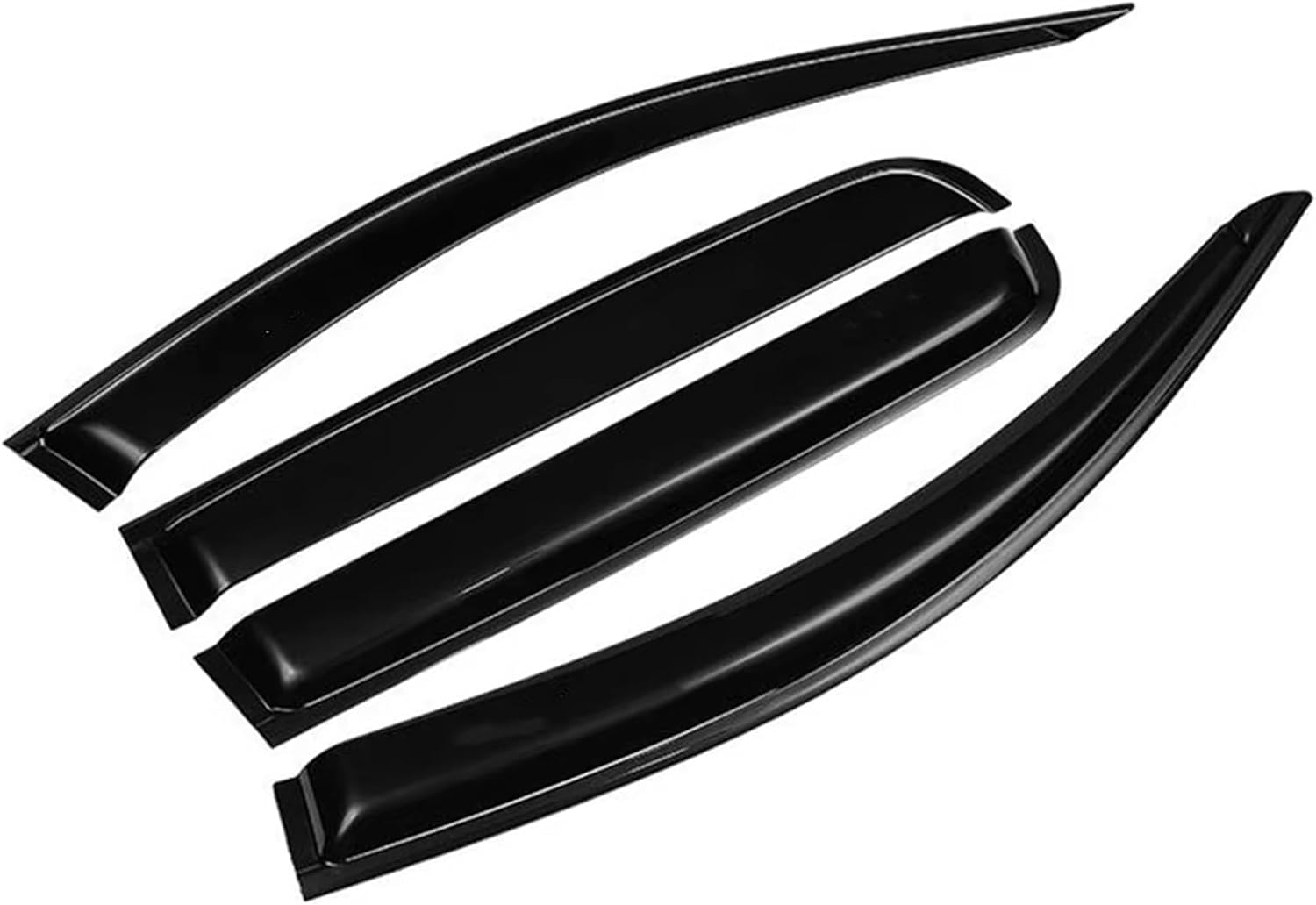 Nwsplmy Normal Wind Deflectors For Vw Golf 6 Mk6 Hatchback 2009-2012, Rain Guards Window Visors, 4-Piece, Protects Against Fading & Cracks