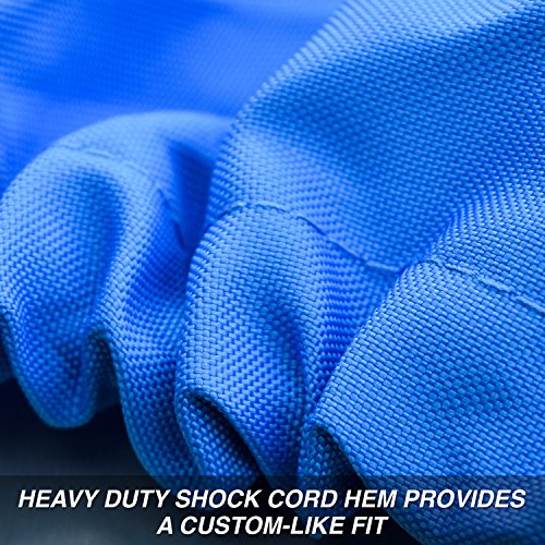 Budge B-600-X8 600 Denier V-Hull Runabout Boat Cover Blue 22' - 25' Long, 106" Beam Width Waterproof, Uv Resistant #TOP3