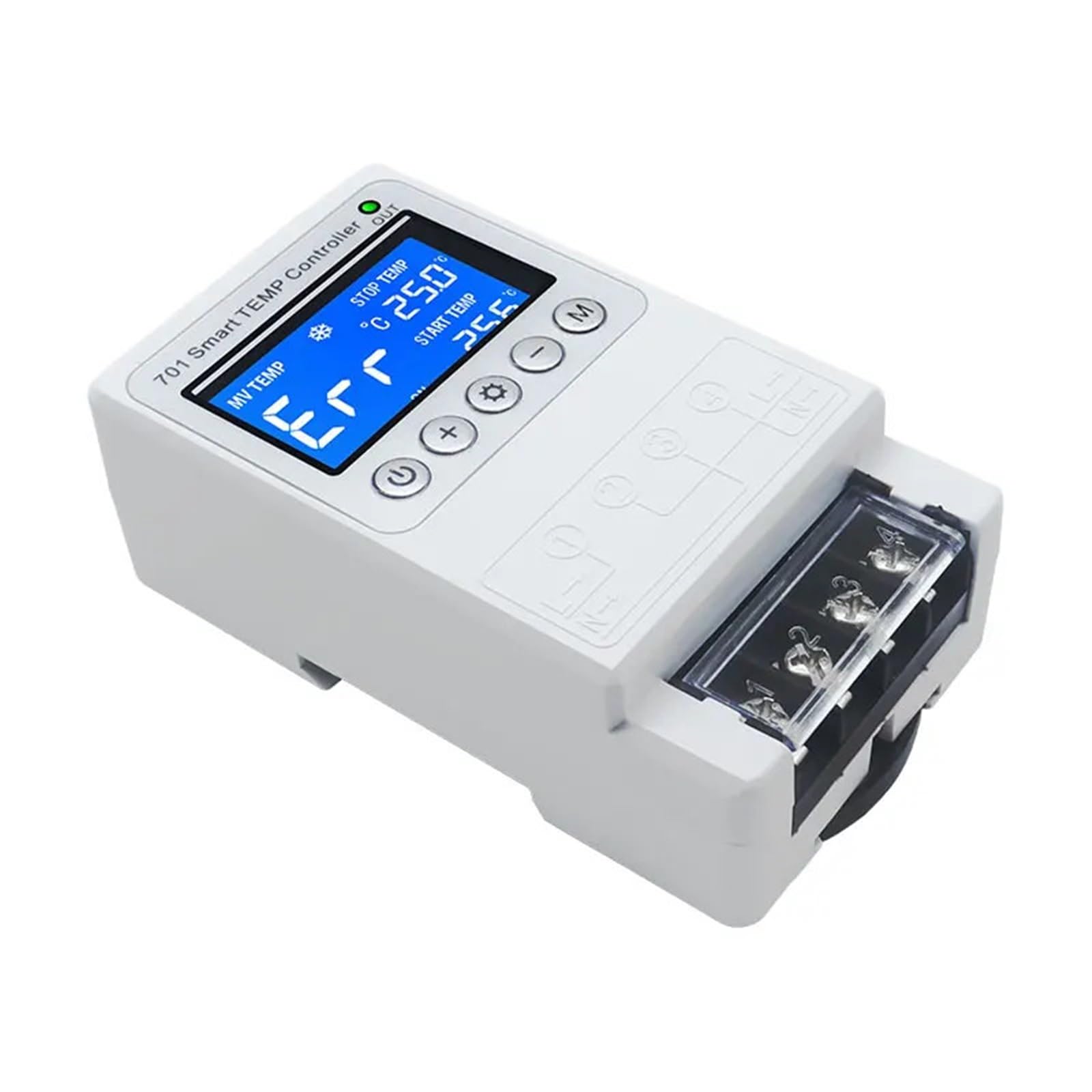 701 Regolatore di temperatura intelligente Controllo termostato costante Interruttore di controllo Controllo ciclo Sensore multiplo Testa opzionale(1)