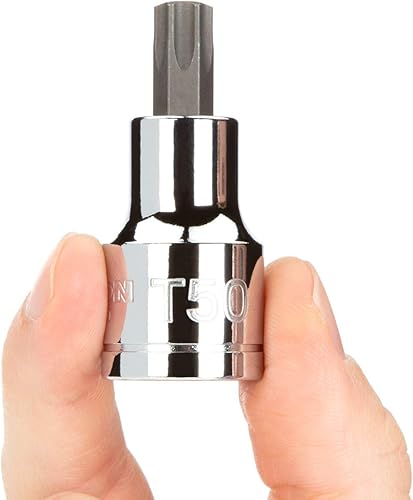 Miniatura 10 de TEKTON SHB92302 - Juego de llaves hexagonales de 1/2 pulgada, Torx, Torx TR Torx, Phillips, puntas ranuradas con estuche (52 piezas)