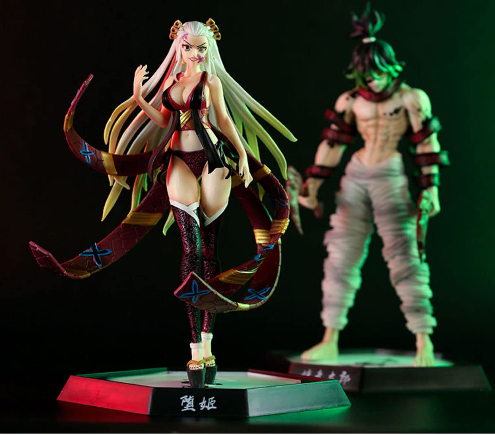 Amazon.co.jp: FONCBIEN 鬼滅の刃 遊郭編 アニメ 堕姫 人形 PVC