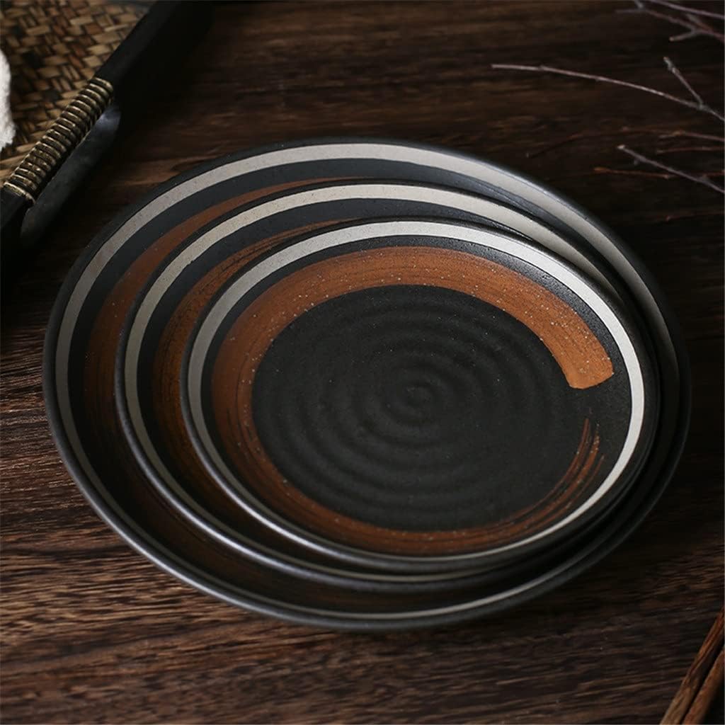 7/8/10 Japanese Food Food Food Food Food Decoration Food Food Saucer (Color: A, Size: 7 Inch) (A 8 Inch)