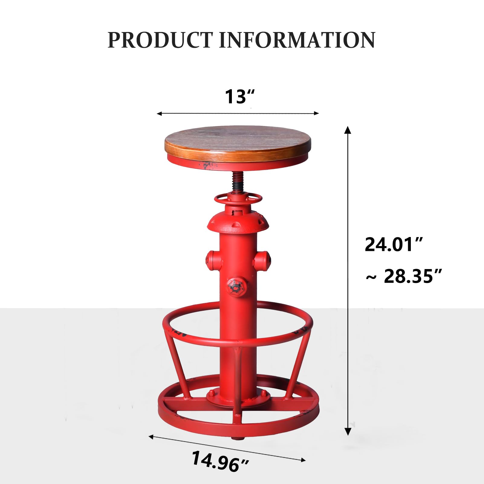 Amazon.com: Topower Antique Industrial Round Bottom Adjustable