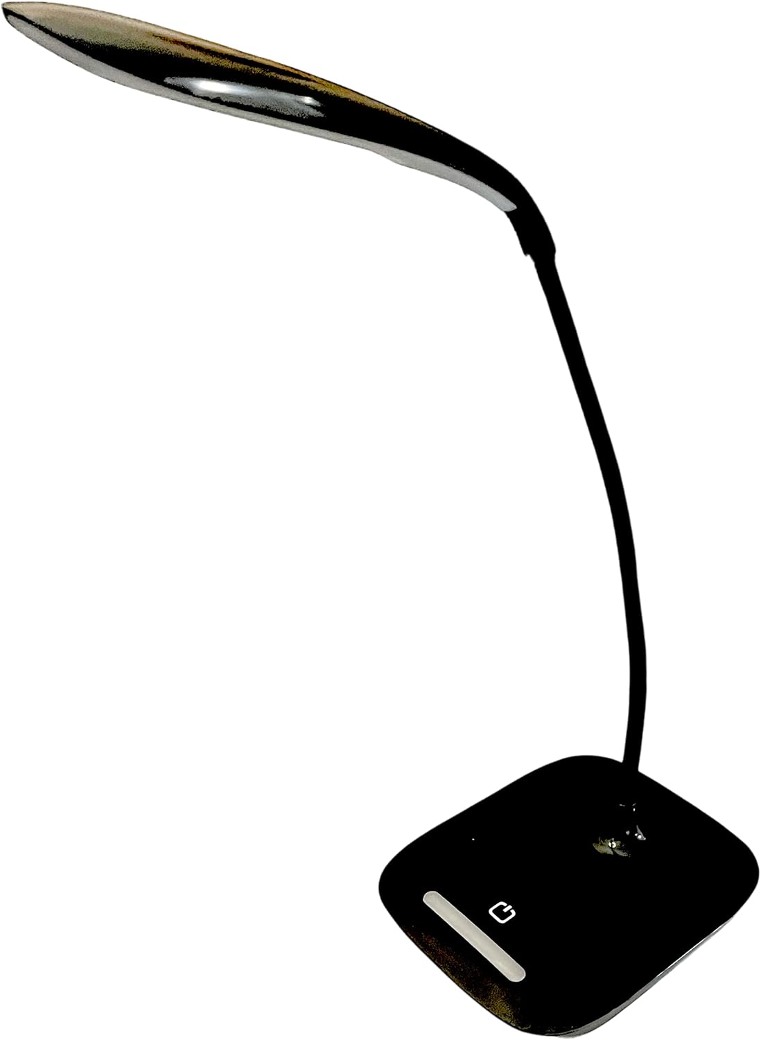 Rechargeable LED Desk Lamp, USB or Battery Operated, 3 Dimming Brightness Levels, Touch Control, Desk Lamp for Home Office, Highlighting Items, Desk Light Black or White (Black - 2 Pack)