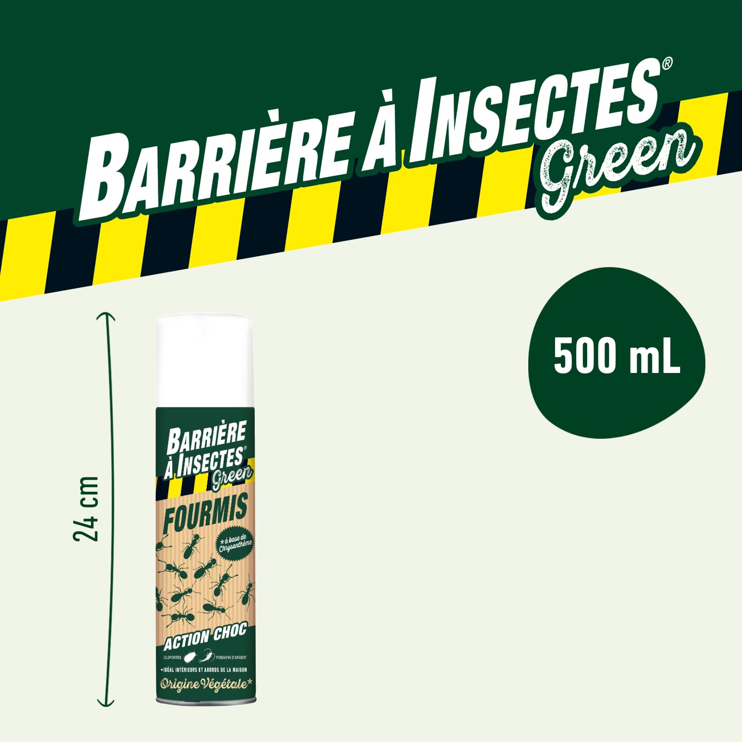 Anti-fourmis pulvérisateur pyrèthre végétal prêt-à-l'emploi 1 L Anti-fourmis pulvérisateur pyrèthre végétal prêt-à-l'emploi 1 L