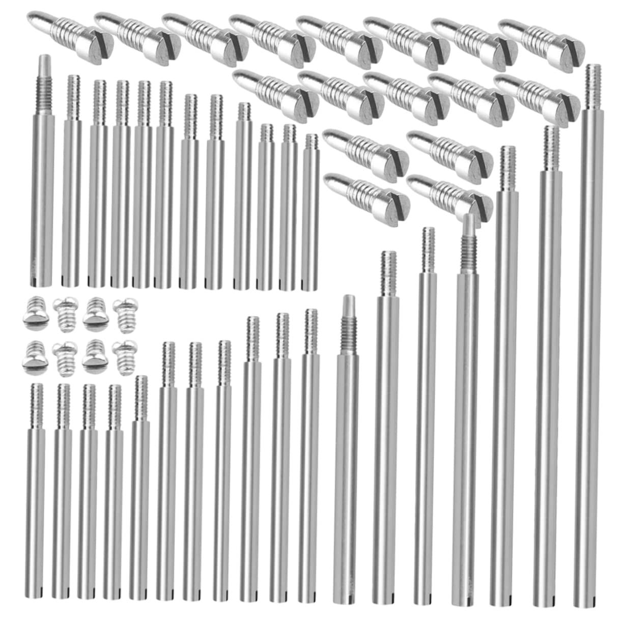 SUPVOX 4ensembles Accessoires De Réparation Pour Basson Avec Filetées Vis Et Blocs Rainurés Kit De Réparation Pour Instruments à Vent