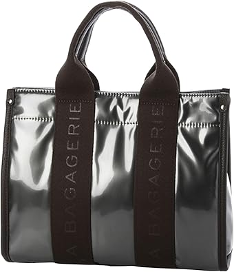 Amazon | [ラバガジェリー] ソフトエナメル ロゴテープ2WAYトート