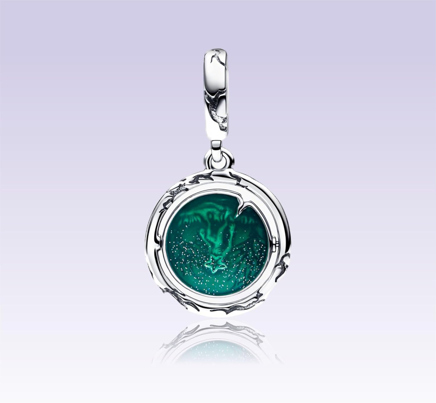 Gold Heart Family Charms Bead for Bracelets and Necklaces Jewelry Charm for Women Valentine Mother's Day - Image 2