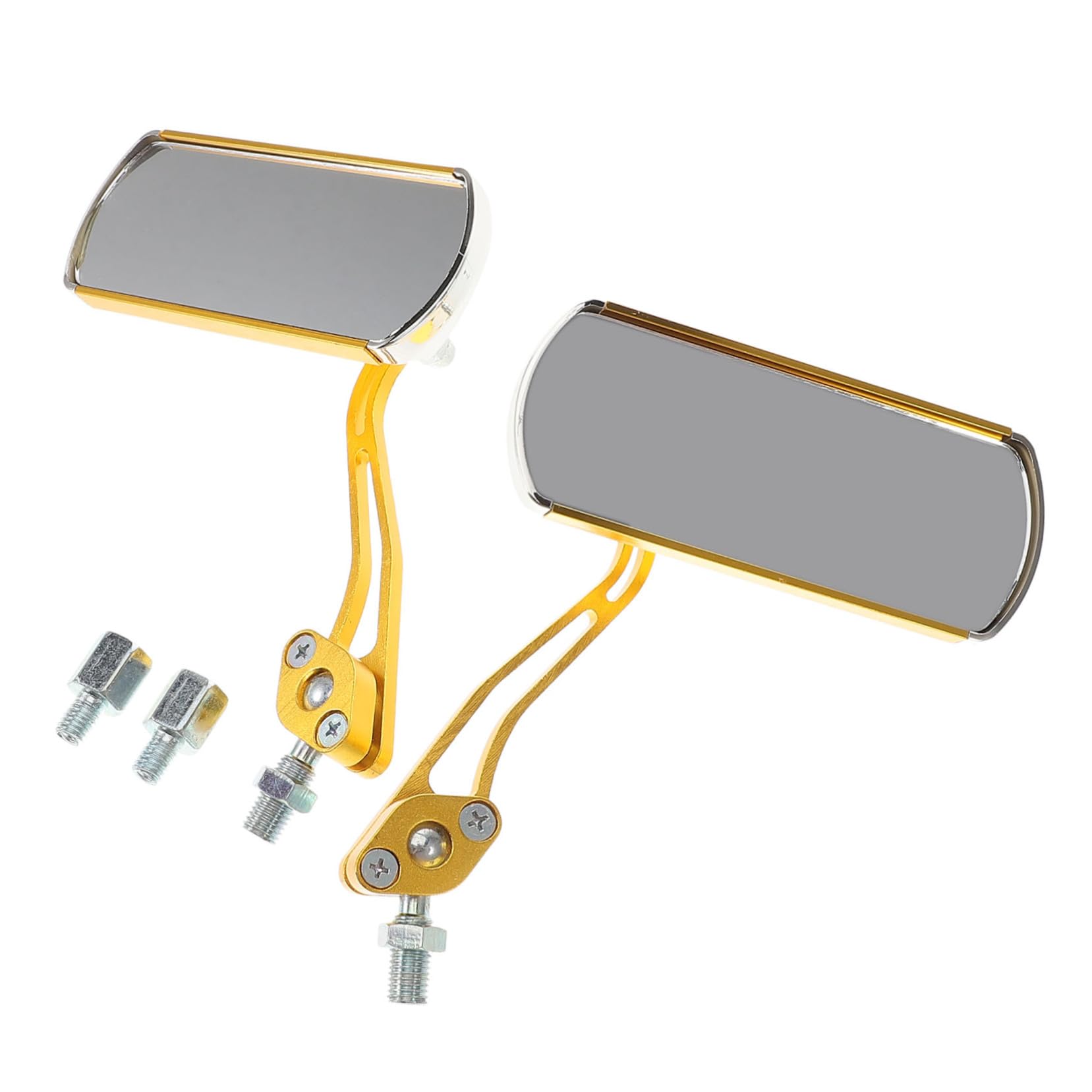 Hemobllo 2pezzi Specchietto Retrovisore Per Bicicletta e Scooter Elettrici Specchietti Retrovisori Regolabili Per Accessori Per Biciclette e Mountain Bike