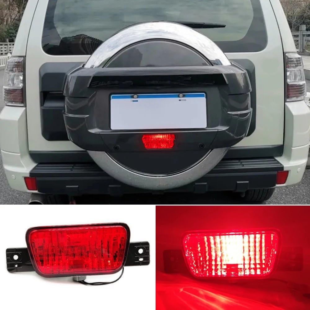 Fanalino Posteriore Per Mitsubishi Per Pajero Per Shogun V97 2007-2015 Ruota Di Scorta Luci Coda Fendinebbia Paraurti Posteriore Luce Fanale Posteriore Auto