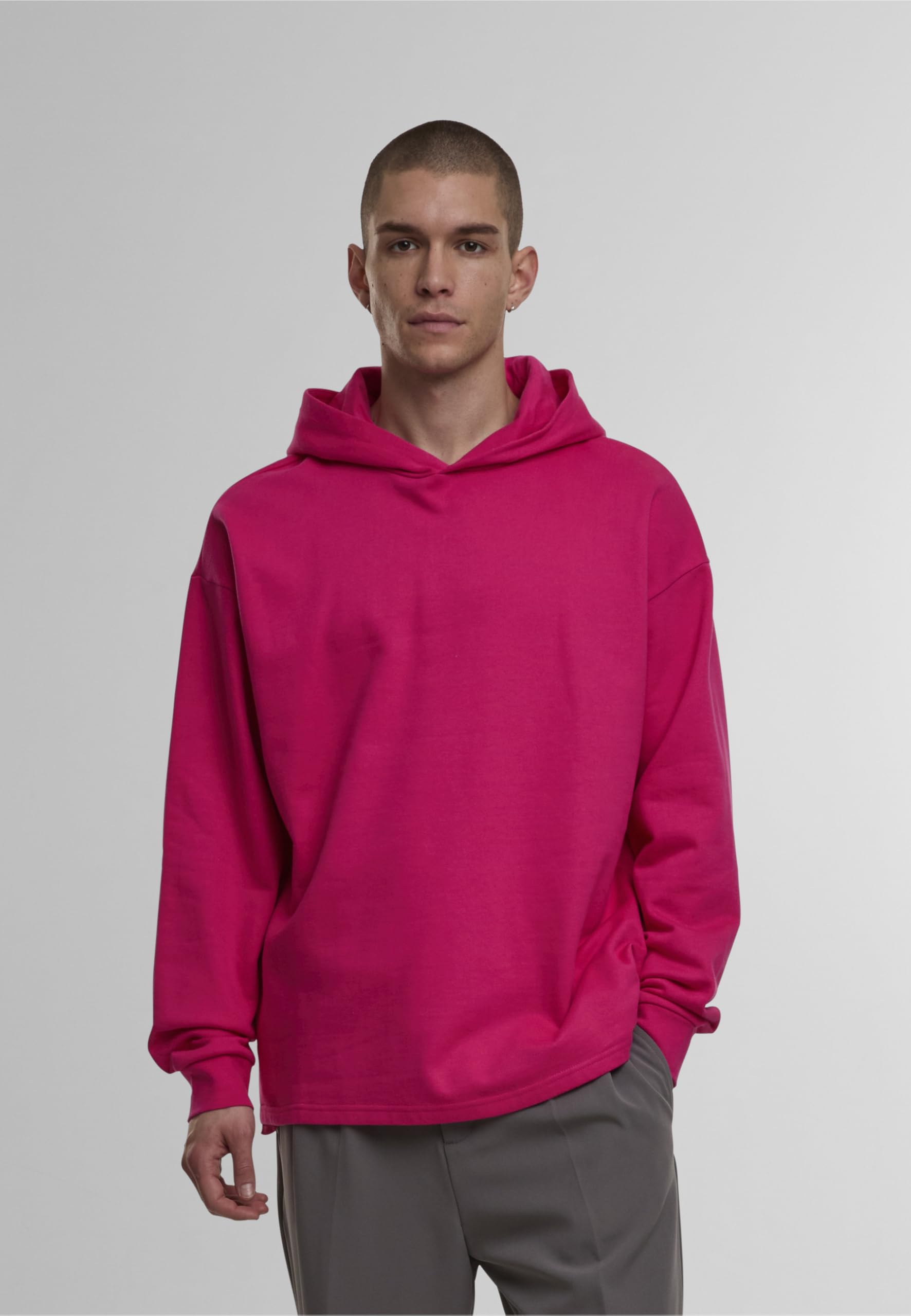 Urban Classics Organic Loose Hoody Männer Kapuzenpullover schwarz