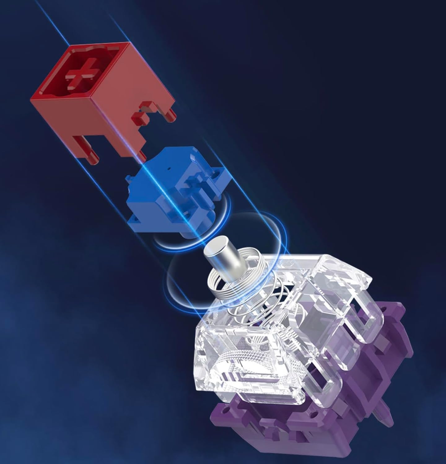 TTC 全POM万磁王軸 95個 TTC King of Magnetic switch