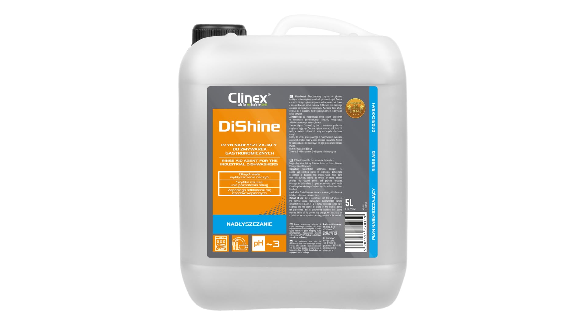CLINEX 77-058 Limpiador industrial 5L
