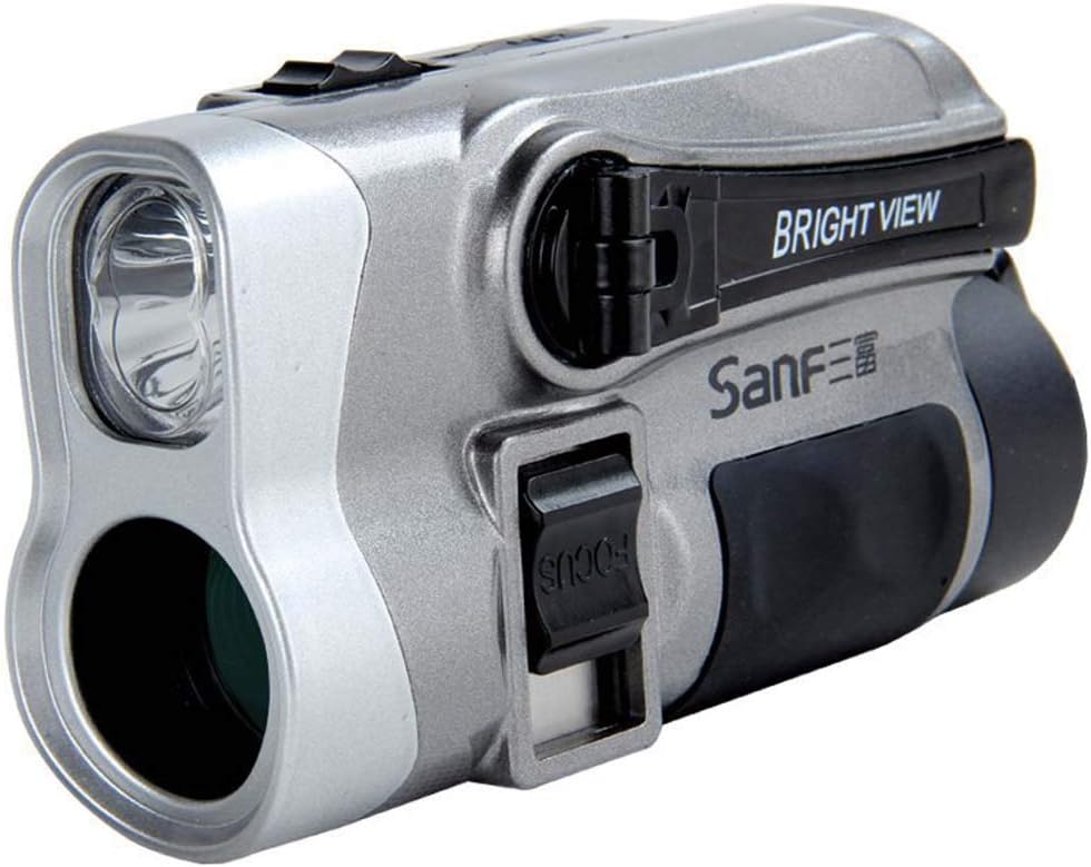 Monocular Telescope, Powered Lighting Telescope HD NightShimmer 8X25 for Bird Watching Camping Hunting Wildlife Traveling