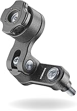 INTERPHONE - Aggancio per Riser (Morsetto del Manubrio) Moto - Regolabile 360° Orizzontale 90° Verticale - Sistema Modulare QUIKLOX - Supporto Porta Cellulare Moto - Aggancio Sgancio Rapido