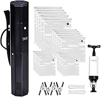 Yedi Infinity Sous Vide Cooker: 1000W Octcision Tech, Ultra-Quiet, Deluxe Kit & Recipes for Perfect Meals