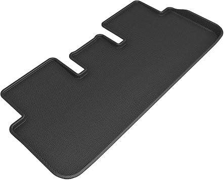 3D MAXpider Custom Fit Kagu Floor Mat Black Compatible with Tesla Model S 2021-2026 - Second Row | All-Weather Protector, Waterproof, Easy-Install, Heavy Duty Custom-Fit Floor Liners - Second Row