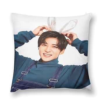 ひろこManラウールクッションカバー1580円 Amazon｜Snowman 目黒蓮 ラウール 岩本照 深澤辰哉 佐久間大介