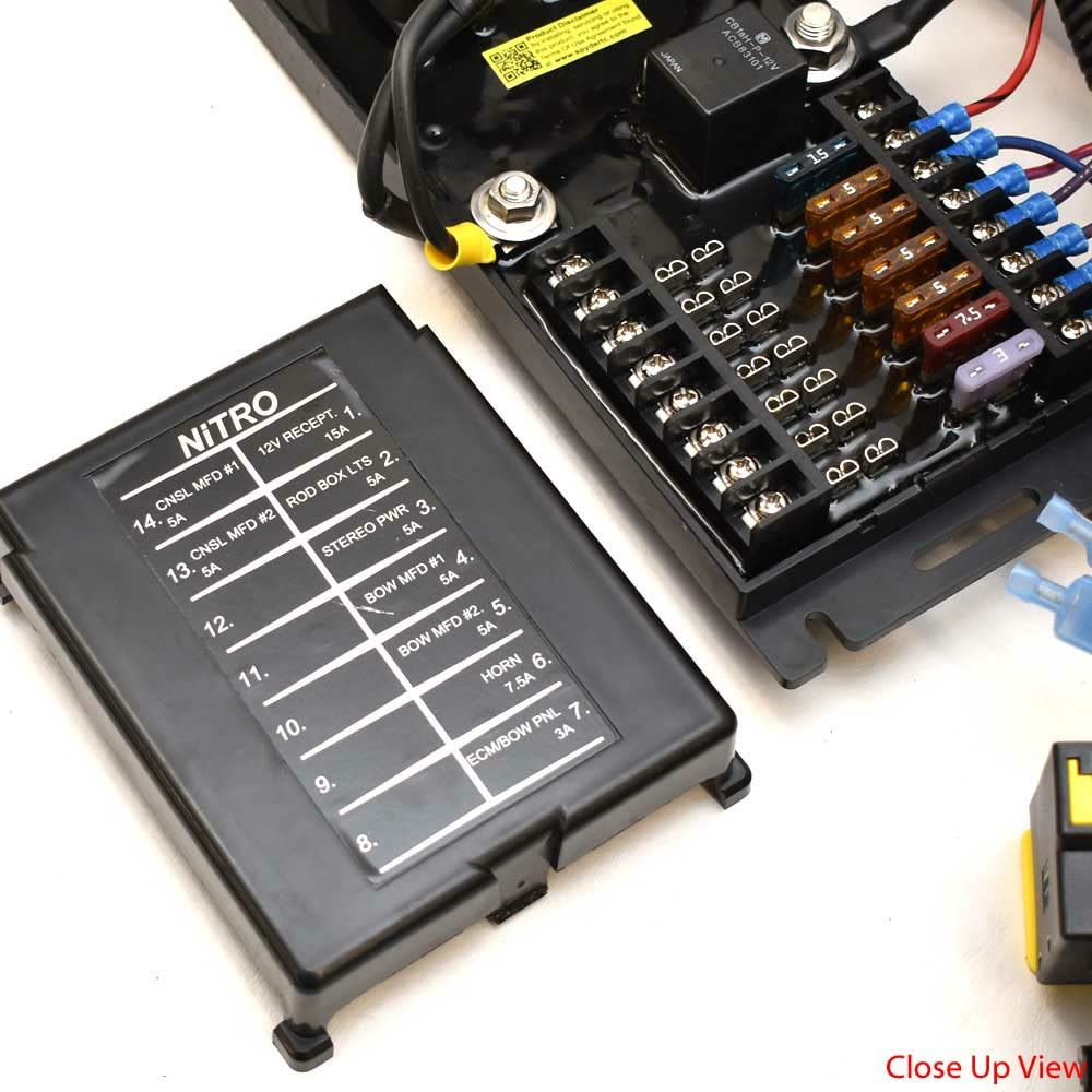 Nitro Boat Dash Panel 330727 | Z21 w/Touchscreen 2021