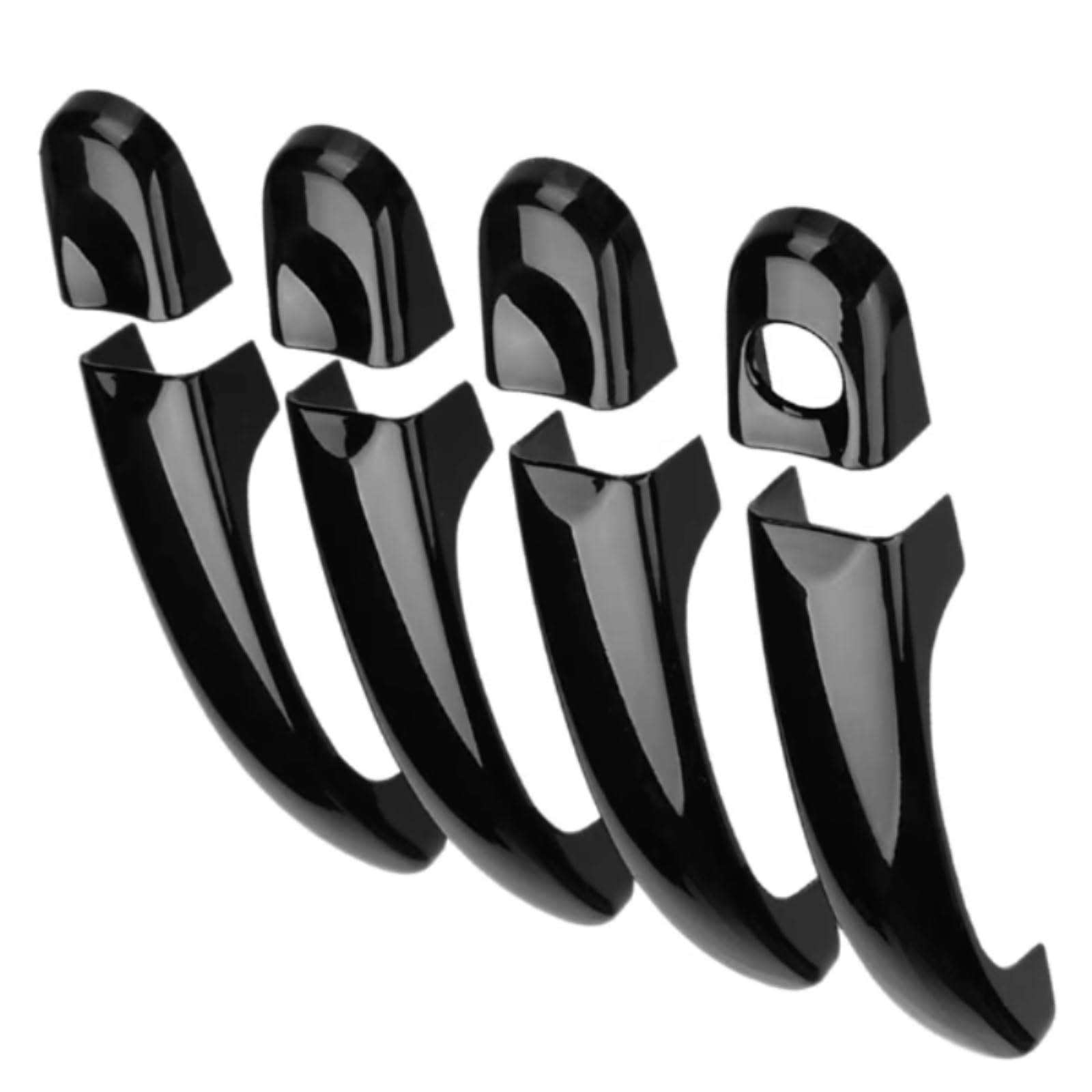 Kedfbts One Color Handle Trim Shell Compatible With Touran 2003 2004 2005 2006 2007 2008 2009 2010 2011 2012 2013 2014 2015 Car Door Handle Cover Trim Handle Shell