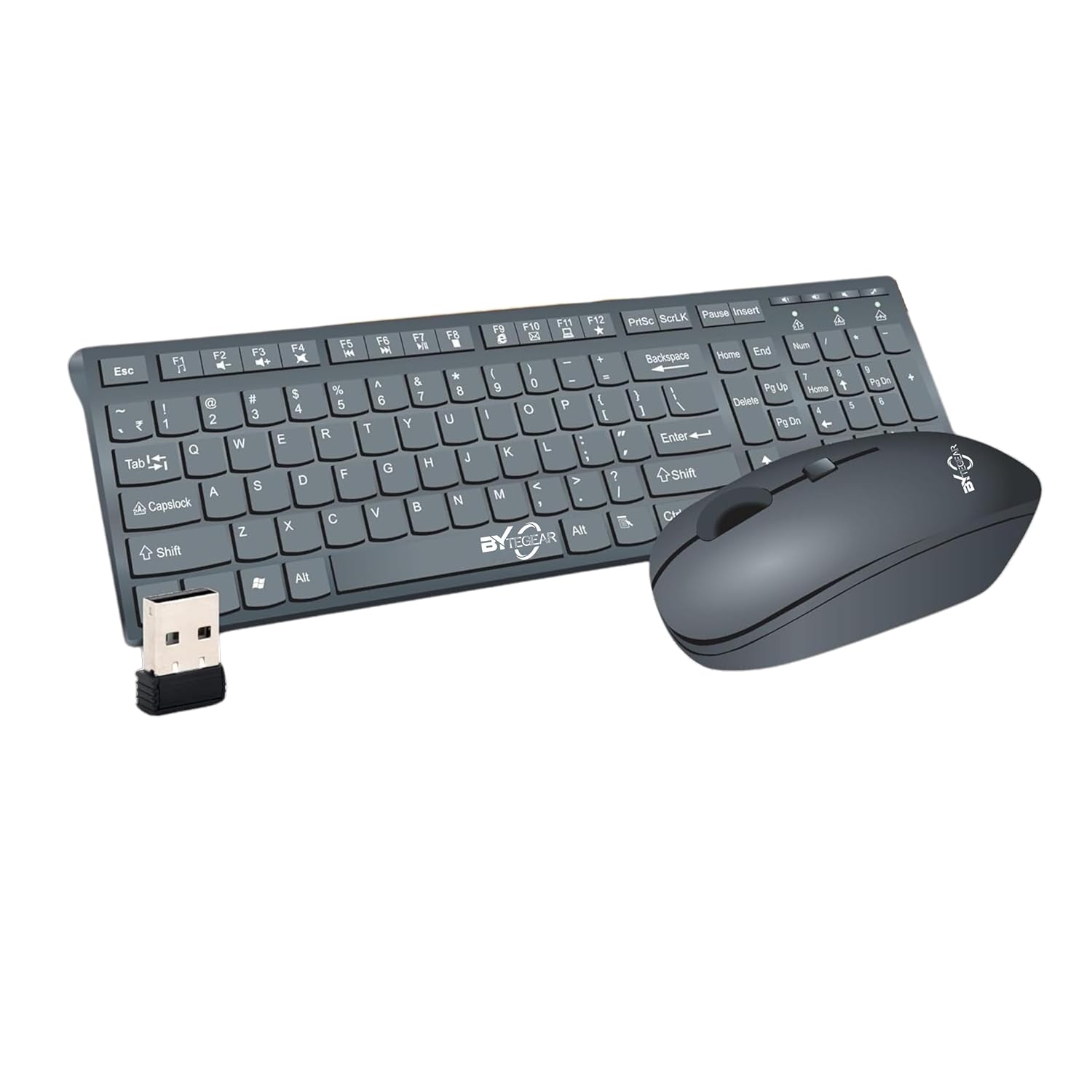 Amazon.in Buy ByteGear Champ 2.4GHz Wireless Keyboard and Mouse Combo