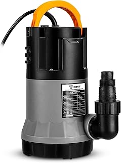 750W 水中ポンプ DEKOPRO 底部入水式 排水ポンプ 最大吐出量12500L/H 最大揚程9M 汚水 清水用 60Hz/50Hz 循環ポンプ 水耕栽培 ウォーターポンプ 水族館給水 散水 日本語取扱説明書