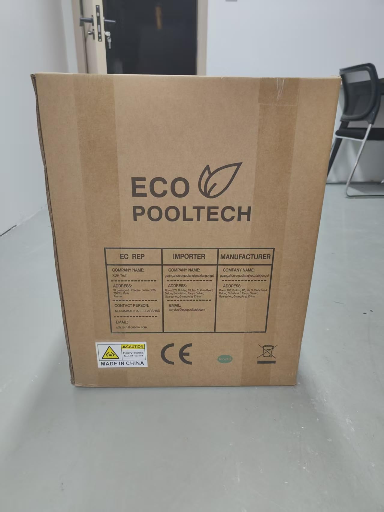 ECOPOOLTECH Bomba de calor Inverter 6 KW Hasta 50 m³ compresor Turbo X Ultra intercambiador de titanio Para Agua Salada Plug & Play