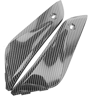 Winglet Spoilers Carbon Fiber Pattern Front Motorcycle Tank Side Cover Panel Fairing Trim Cowl for CBR1000RR for CBR 1000RR 2004-2007 05 06