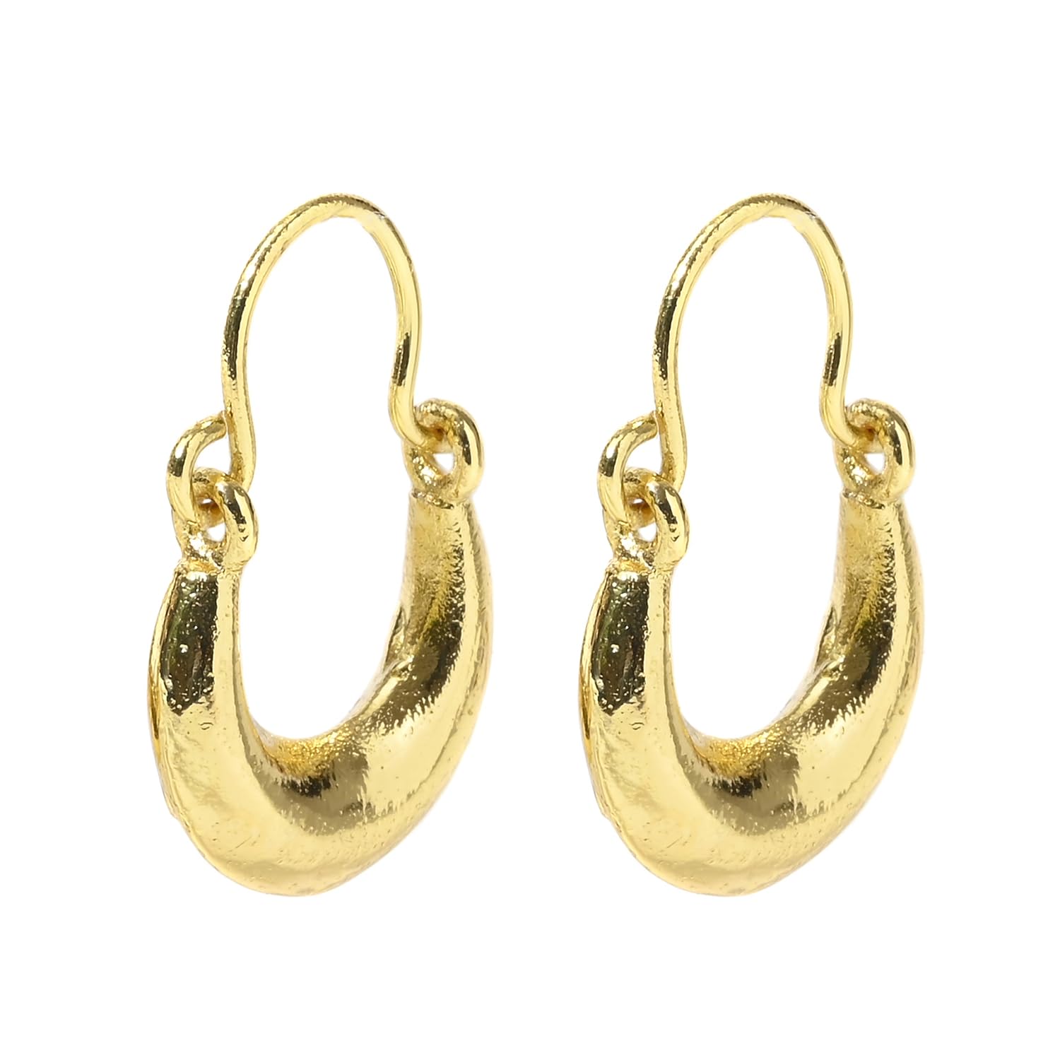 XPNSV Luxury Latest Anti Tarnish Light Weight Gold Plated Hoop Earrings Stylish Fashion Jewellery for Women and Girls (B0CCVCD7MR) Amazon Price History, Amazon Price Tracker