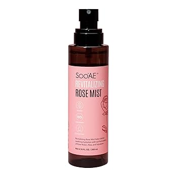 SooAe Revitalizing Rose Mist 200ml Rose Water for Face with