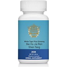 Bai Hu Jia Ren Shen Tang, White Tiger Plus Ginseng Granules, 51 Herbal Extract, 100 Grams/Bottle