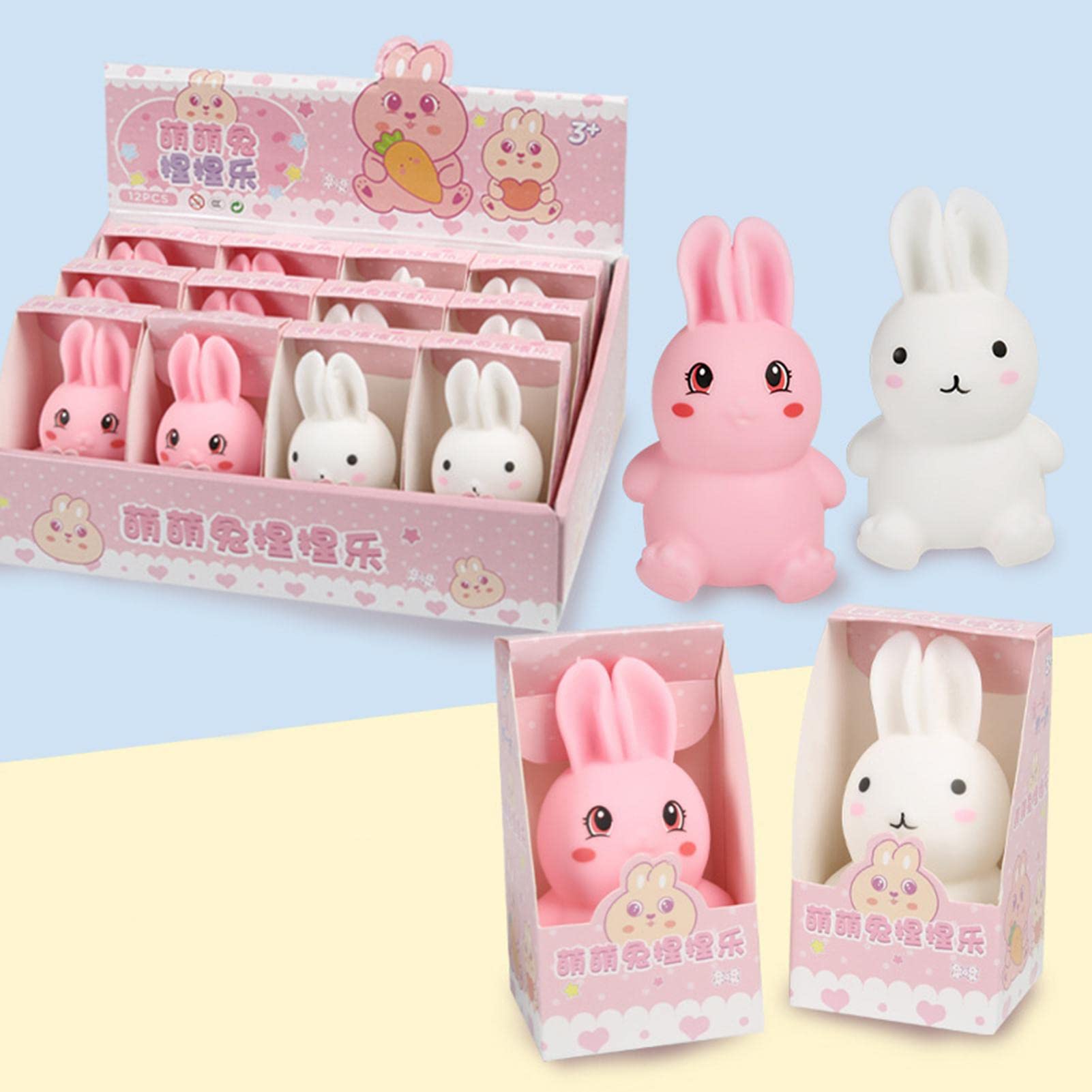 スクイーズおもちゃ ストレス解消グッズ ウーパールーパー Amazon.co.jp: うさぎのスクイーズ ストレス グッズ - うさぎは